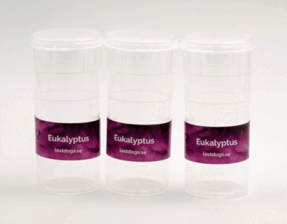 Nose Work Hydrolatburk eukalyptus-etikett, 3-pack