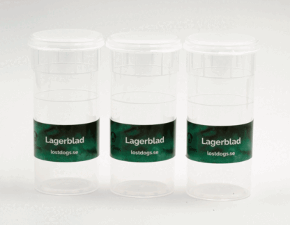 Nose Work Hydrolatburk lagerblad-etikett, 3-pack