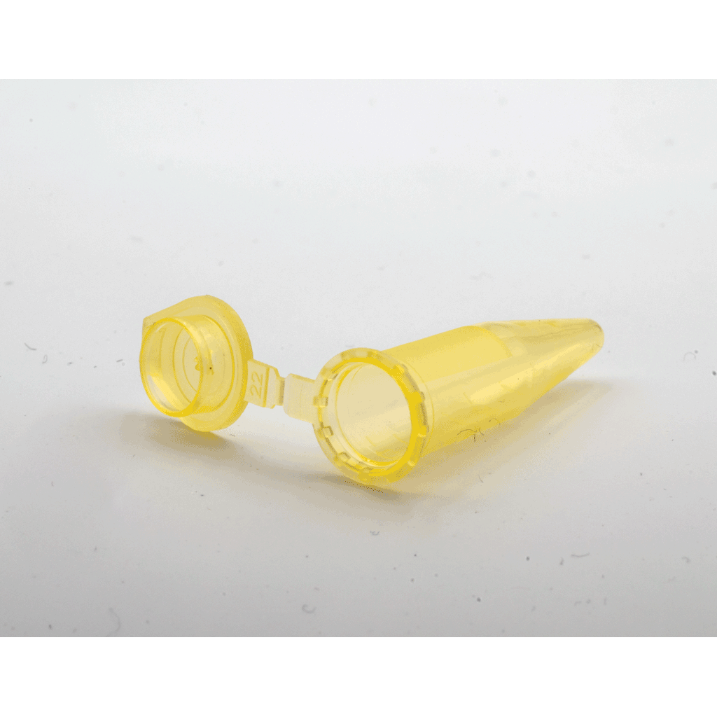 Plastbehållare, gul (medium)- 10-pack